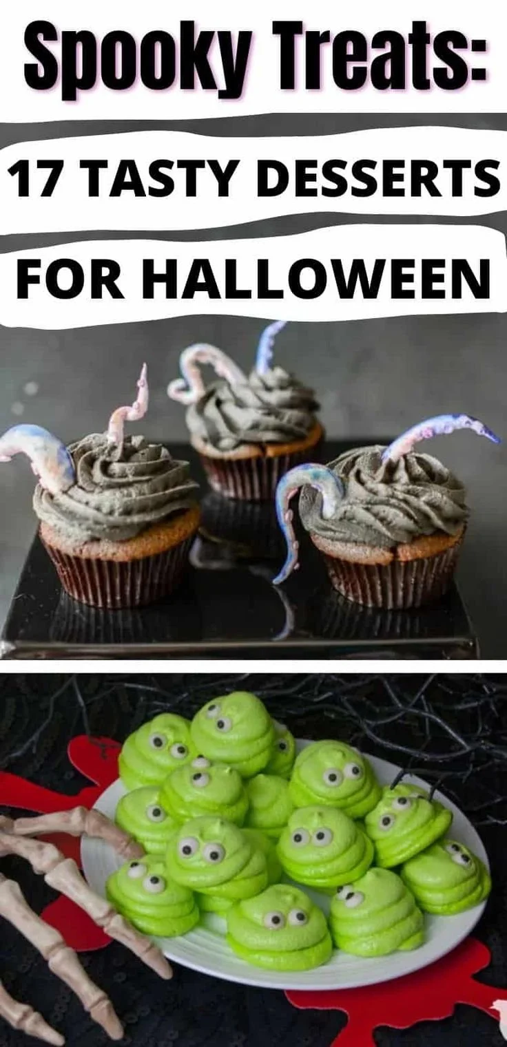 Variety of creative Halloween treats for festive celebrations.